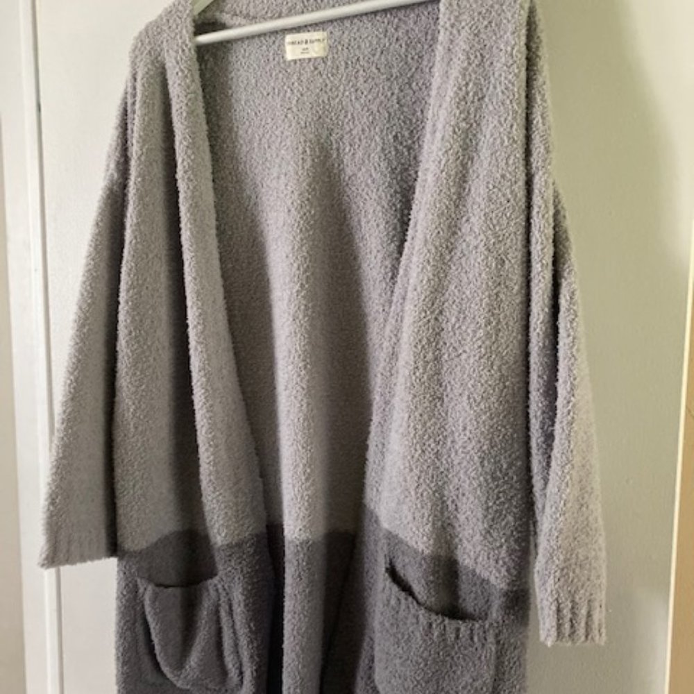 Grey cozy sweater